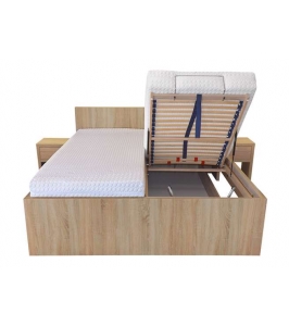 Úložný priestor k posteli Tropea/Tropea s boxom pri hlave