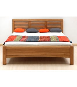 Masívna dubová posteľ Viola