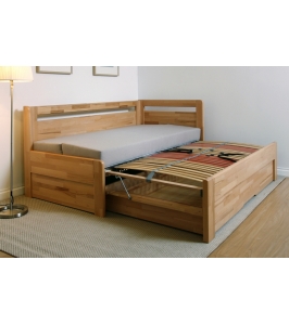 Rozkladacia buková posteľ Tandem Ortho