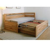 Rozkladacia buková posteľ Tandem Ortho