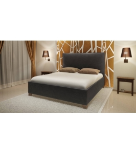 Čalúnená posteľ Acamar s masívnou konštrukciou