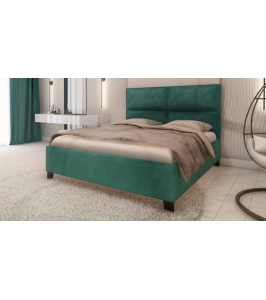 Čalúnená posteľ Capella s masívnou konštrukciou