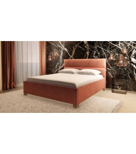 Čalúnená posteľ Pollux s masívnou konštrukciou