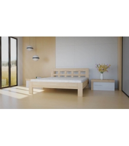 Masívna buková posteľ Delanna