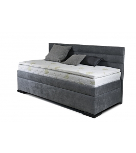 Čalúnená posteľ z rady Premium Veneto - s dlhým čelom